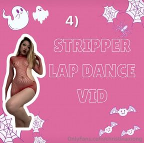 VIDEO #4: STRIPPER LAP DANCE MASTURBATION