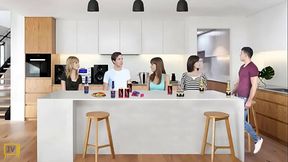 Poker of strips with my step cousins (Part 1)