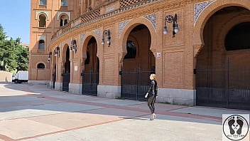 ALICE MAZE MILF PUBLIC LEATHER SHINY FETISH CEI PUSSY JUICY