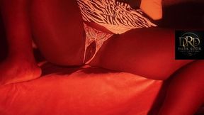 flashing my yummy pussy at a beach rooftop