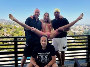 Angie Bloom Double Vag, Double Anal Three Cock Party