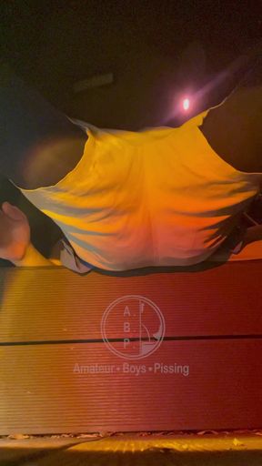 First Time Trying to Pee with a Butt Plug in His Ass, Jules Is 'helped' by His Flatmate Simon