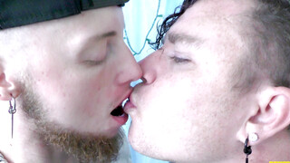 Hot Gay Kissing 21 - JC Dickerson Leo Blue 2