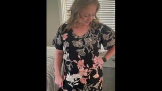 Striptease – MILF amadora madura com bunda grande sendo fodida