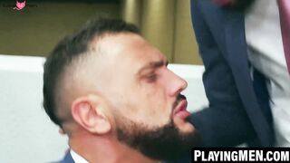 PlayingMen.com - Vicious men bangs Andrea Suarez's tight workmate hole