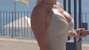 Hot Blonde Models Hoo Ass Boobs