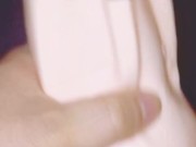 Fleshlight tryout cut in half ´cuz I want my cum to be seen!