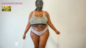 ”Maskedjuggs Black Macromastia Large Breasts Bouncing”