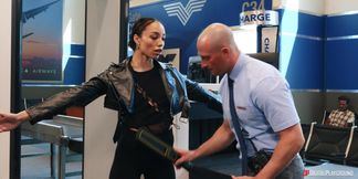 Blonde Passion Turns into a Steamy Uniform Affair