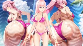 2D Bikini Brat Addiction