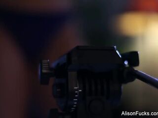 Alison Tyler's Exposed Film Selfie