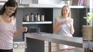 Babes - Sexy Roommates Vicky Love &amp; Aislin Reveal Their Crush On Each Other &amp; Get Intimate