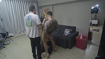 Behind the scenes-Vivian lona - Natasha rios - Fisting Battle, 2 naughty girls recive 100% only anal and Dap by 2 monster cocks , atogm ,cum in the ass gape , DAP, high heels,-LXAT10