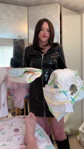 Naughty AB Removed Nappy Part 3