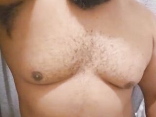 Thick Ebony Bear POV Facial Jizz flow