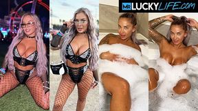 Hayley Davies and Hayley's vertical video by Mr Lucky Life