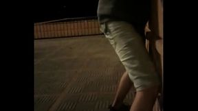 Hardsex with a wall