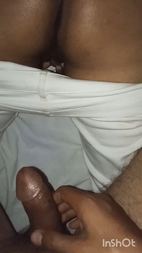 Beautiful hot girl sex in private room with boyfriend