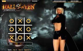 Halloween Hot Pumpkin Tic Tac Toe by Misskitty2k Gameplay