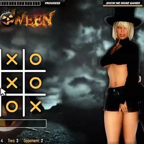 Halloween Hot Pumpkin Tic Tac Toe by Misskitty2k Gameplay