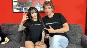Asian amateur wants to fuck a Czech porn actor