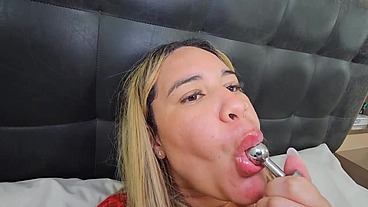 Anal com dotado sem camisinha