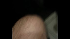 Fat cock bathroom cum
