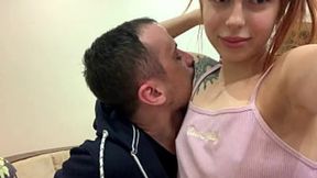Real Amateur Femdom with Skinny Mistress Kira and Her Lifestyle Slave &#x2013; Foot Play &mdash;  Armpit Sniffing &mdash;  Face Sitting &mdash;  Ass&#x1F351; Kissing (Preview)