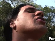 Gypsie with long hair gets monster sausage for lunch