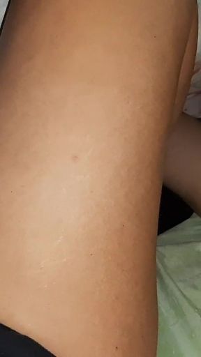 I Looked Under the Blanket and There Was My Neighbor Licking Pussy and My Girlfriend Watching and Masturbate (surprise Threesome