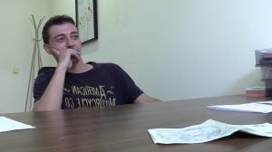 delicious brunette lad hammered during the interview