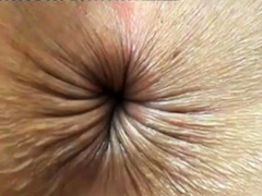 close up butthole winking
