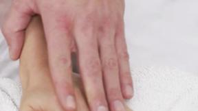 ”Wifey gets massage lesson to please her hubby”