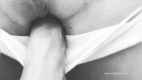 Old Home Video with Petite Hairy Pussy My Stepdaughter. Secret in Panties