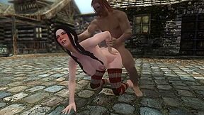 Really Nice Skyrim Xxx Video With Big Breasted Chick