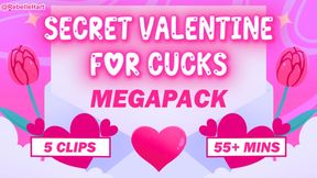 Secret Valentine for Cucks Mega Pack - 5 Mystery Clips, including 2 clips EXCLUSIVE TO THIS COMPILATION
