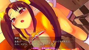 Anime Cheerleader Gives Hot Hentai Gymnastics Sex Performance