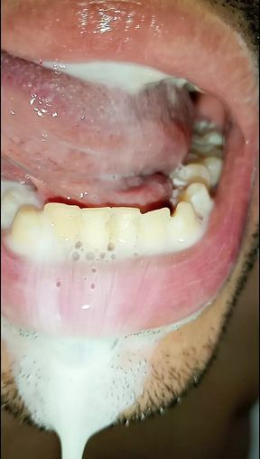 I LOVE CUM IN MY MOUTH, TONGUE LONG TONGUE, KISS, SIX PACK, FITNESS GYM, SUBMISSIVE, WOMEN&#039;S LINGERIE