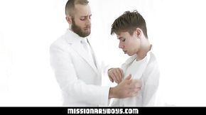 Missionary Boy Gives A Priest A Cum Facial