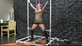 Nova Pink - Breast Hanging Predicament Challenge live in Public in our Studio - Full Clip wmv HD