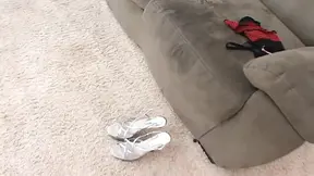 Dirty blonde rides monster cock and drips with cum