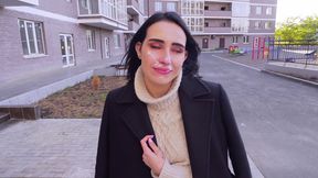 risky anal sex with facial cum walk - public agent pickup russian student to street fuck / kiss cat