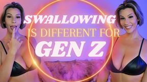 Swallowing is Different for Gen Z - CEI