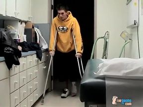 Foot Cast for Poor Evan