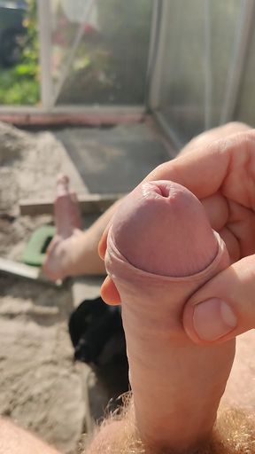 quick wank and great Cumshot