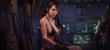 Sexy Babe Quiet Getting Mischievous Mid-Air