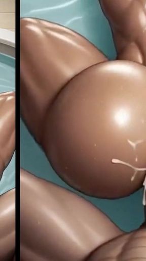 Latino Muscle Big Ass Anal Ass Anal Compilation Hentai Gay Boy Animation.