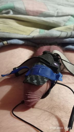 Electro cum sperm cum dick . Cool