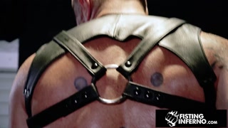 Bearded Bear Creampies Leather Clad Stud - Jack Vidra, Cain Marko - FistingInferno