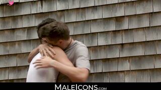 MaleIcons.com - Studs Troy Accola and Gabriel Alanzo's passionate sex session